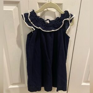 Girls Nautical Summer Dress - Size 5